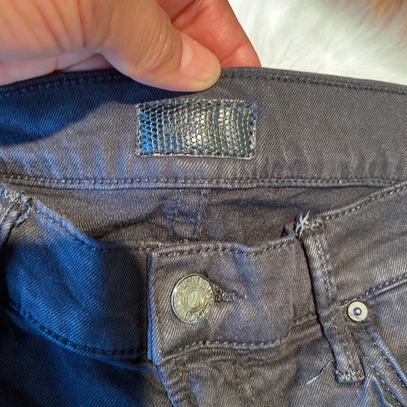 Mother The Crop Rascal Fray In Painted Ladies Jeans - Picture 4 of 9